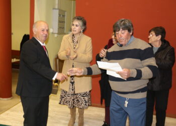 Los ocho alcaldes que ha tenido Palaciosrubios durante la etapa democrática reciben un emotivo homenaje del pueblo