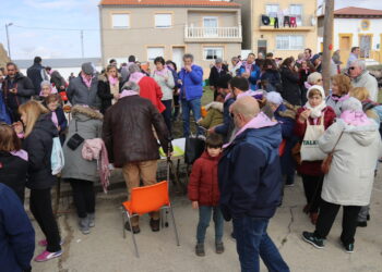 Los jóvenes de Mancera de Abajo toman la iniciativa y organizan una exitosa matanza que alcanza este año su V edición