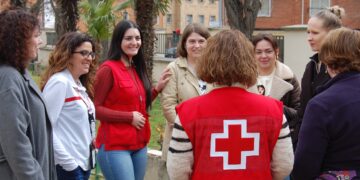 Cruz Roja ha atendido a más de 125.000 personas en el primer año de conflicto en Ucrania, 191 de ellas en Salamanca