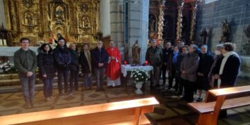 El Ayuntamiento de Macotera celebra a su patrón San Blas con misa y un ágape para empleados municipales y otros colectivos