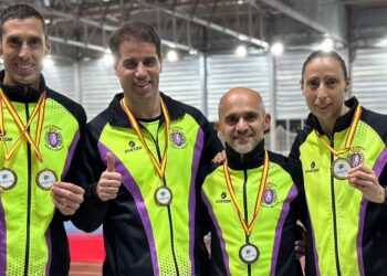 Seis medallas para los atletas peñarandinos en el Campeonato de Castilla y León Máster celebrado en Salamanca
