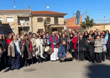 Babilafuente afronta la recta final de las fiestas de San Blas con los actos en honor de Santa Águeda