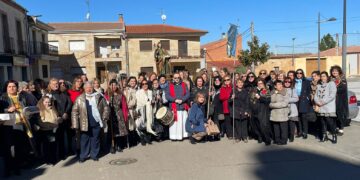 Babilafuente afronta la recta final de las fiestas de San Blas con los actos en honor de Santa Águeda