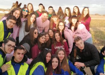 Intenso fin de semana para los quintos de Villoruela con la esperada carrera de cintas, chocolatada y discomóvil