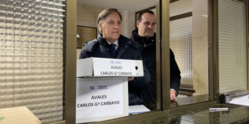 Carlos García Carbayo formaliza su precandidatura a presidir el PP de Salamanca con la entrega de 1.185 avales