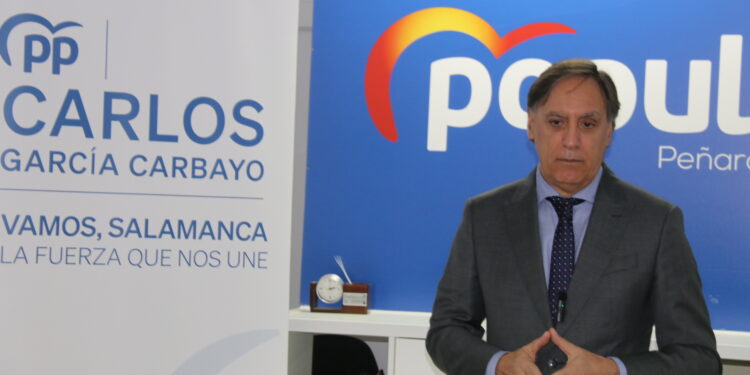 Carlos García Carbayo: «Tenemos aún margen para mejorar los resultados y ganar alcaldías como la de Peñaranda»