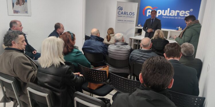 Carlos García Carbayo: «Tenemos aún margen para mejorar los resultados y ganar alcaldías como la de Peñaranda»