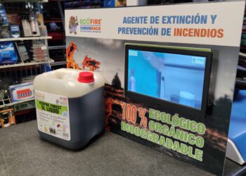 Agrosalinero comercializa «Ecofire», la revolucionadora solución ecológica para la extinción y prevención de los incendios