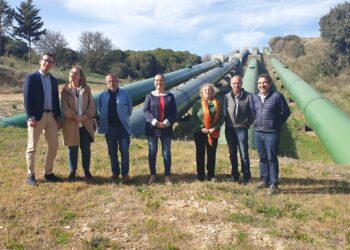 La delegada del Gobierno en Castilla y León anuncia el inicio de la planificación para la segunda fase del regadío de La Armuña
