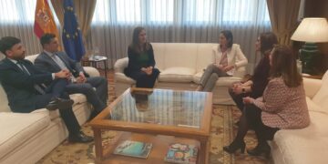 Reunión clave para el desarrollo económico de Peñaranda en el Ministerio de Industria y con el proyecto de Dulca como eje central