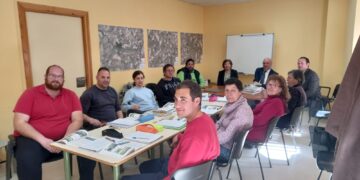 Ocho personas de Cantalapiedra participan en la nueva Acción de Formación y Empleo en la especialidad de Jardinería