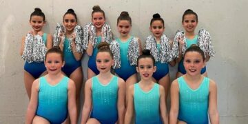 Excelente papel de la Escuela Municipal de Gimnasia Rítmica en la jornada de Juegos Escolares celebrada en Aldeatejada