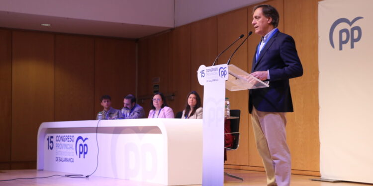 Carlos García Carbayo, nuevo presidente del PP provincial: «los salmantinos esperan lo mejor de nosotros y vamos a dárselo»