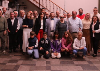 Edu Vega celebra su 50 cumpleaños en Peñaranda rodeado de familiares, amigos y buenos aficionados al mundo taurino