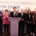 Puesta de largo de los candidatos del PP en las cabeceras de comarca salmantinas en un acto celebrado en Peñaranda