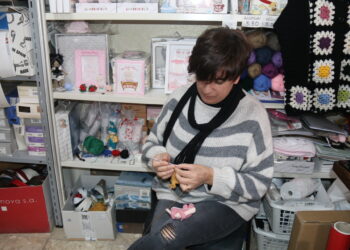 Artura Colino, una peñarandina apasionada por los amigurumis con la técnica japonesa que ha revolucionado el ganchillo