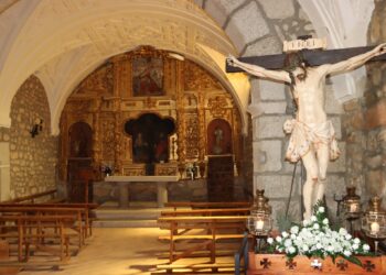 Alaraz cuenta las horas para la romería del Lunes de Aguas en la que el Cristo del Monte lucirá nueva imagen tras su restauración