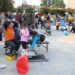 La fiesta infantil y familiar organizada por el Partido Popular llena de ambiente la tarde en el parque La Huerta de Peñaranda