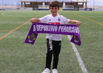 Aarón Miguel García, máximo goleador de su categoría con 84 tantos esta temporada y toda una promesa en el Peñaranda