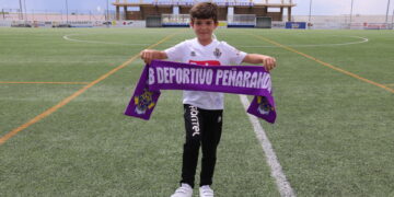 Aarón Miguel García, máximo goleador de su categoría con 84 tantos esta temporada y toda una promesa en el Peñaranda