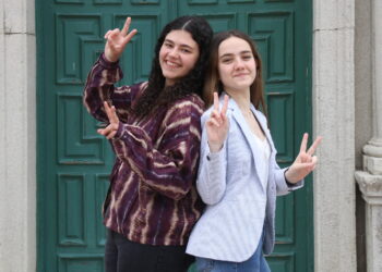 Sonsoles y Julia: las dos alumnas peñarandinas que han finalizado sus estudios de Bachillerato con Matrícula de Honor