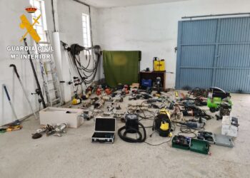 La Guardia Civil detiene a un joven como supuesto autor de 20 delitos contra la propiedad en casas de campo y granjas