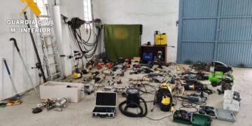 La Guardia Civil detiene a un joven como supuesto autor de 20 delitos contra la propiedad en casas de campo y granjas