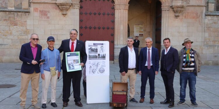 La Universidad de Salamanca recibe el cajón histórico con la documentación del ingeniero villorejo Fernando Gallego