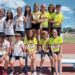 Gran papel de los atletas del «Ciudad de Peñaranda» en la final de los Juegos Escolares de la Diputación en pista al aire libre