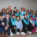 Emotiva graduación de los alumnos de segundo de Bachillerato del instituto Senara en el salón municipal de Babilafuente