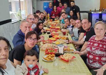 Triple celebración de cumpleaños para Manoli, Enrique y Álvaro con un emotivo encuentro familiar en Peñaranda