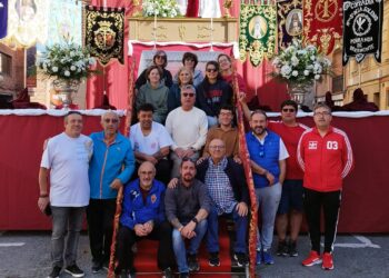 La Hermandad de Cofradías de Peñaranda se vuelca un año más en los preparativos del Corpus y ya tiene preparado su altar