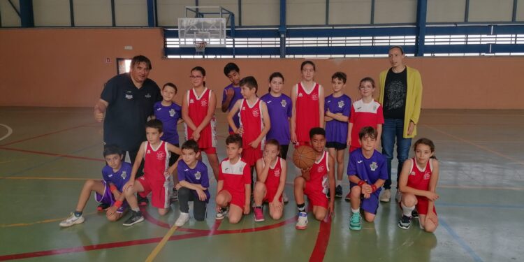 La Escuela Municipal de Baloncesto de Peñaranda cierra el curso con cuatro partidos en el pabellón del Severiano Montero