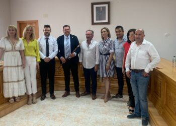 Álex González es ya el nuevo alcalde de Villoria tras el pacto de Según las Obras con el PSOE para gobernar en esta legislatura