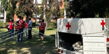 Cruz Roja se prepara ante el riesgo de incendios y refuerza la preparación del voluntariado de emergencias de Peñaranda