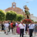 Los conductores de Peñaranda piden la protección a San Cristóbal en una fiesta anual donde no han faltado la misa y la procesión