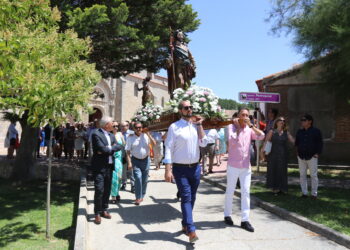 Santiago de la Puebla honra por partida doble al patrón Santiago en el día grande de sus fiestas patronales ya en la recta final