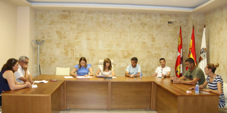 Pleno en Babilafuente con el visto bueno de los tres grupos políticos a la dedicación parcial de la alcaldesa Carmen Gómez