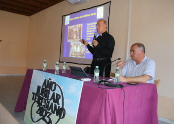 Rafael Pascual en Mancera de Abajo: «La Sábana Santa tiene aún muchas cosas por descubrir y es muy interesante»