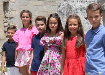 Peñaranda ya tiene corte infantil para sus fiestas: Alba, Cayetana, Vega, Raúl, Diego y Oliver son los seis grandes protagonistas