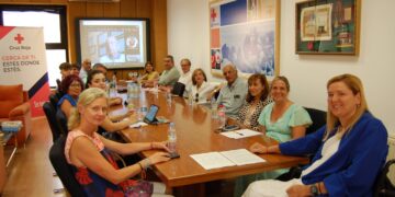 María Teresa Pérez Descalzo renueva su cargo cuatro años más como presidenta del comité comarcal de Cruz Roja en Peñaranda