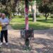 Peñaranda estrena el punto de lectura «Entre Hojas» con prensa diaria e intercambio de libros en el parque de Los Jardines