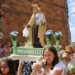 Día grande en Villoruela con misa, procesión con el Cristo y la Virgen del Carmen y remate de banzos de ambas imágenes