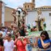 Día grande en Villoruela con misa, procesión con el Cristo y la Virgen del Carmen y remate de banzos de ambas imágenes