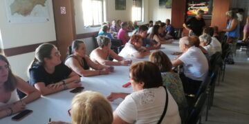 Cordovilla pone el broche a sus fiestas en honor de Santiago Apóstol con un animado bingo en el salón municipal