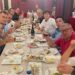 Las Brigadas Moradas del Club Deportivo Peñaranda despiden la temporada futbolera con una cena de confraternidad