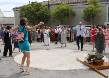 Aldeaseca de la Frontera despide sus fiestas por este año con el día grande en honor de la Virgen de la Asunción