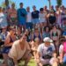 Acopedis despide el curso e inicia las vacaciones en Peñaranda con una animada y refrescante fiesta en la piscina municipal