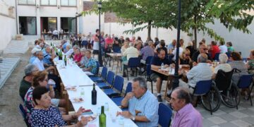Cantalpino da por cerrada sus fiestas patronales con la cena de fraternidad con motivo del Día del Jubilado