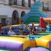 Los niños vuelven a protagonizar la mañana del Jueves de Ferias en Peñaranda con la multiactividad infantil en la plaza Nueva